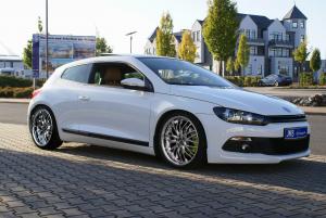 JMS front lip spoiler Racelook fits for VW Scirocco 3