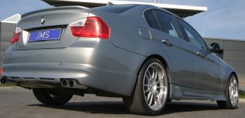 JMS Heckansatz Racelook Lim./Touring (für 2-Rohr und 4-Rohr Auspuff) passend für BMW E90 / E91
