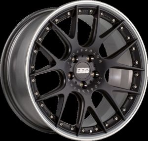 BBS CH-RII schwarz matt/titan Felge 11,5x21 - 21 Zoll 5x130 Lochkreis