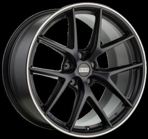 BBS CI-R schwarz matt Wheel 9x19 - 19 inch 5x120 bolt circle