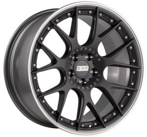 BBS CH-RII satin black/titanium Wheel 9x21 - 21 inch 5x120 bolt circle