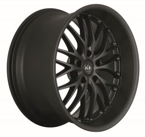 BARRACUDA VOLTEC T6 Mattblack Puresports Felge 7x17 - 17 Zoll 4x100 Lochkreis