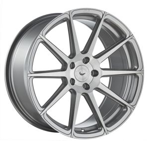 BARRACUDA PROJECT 2.0 Silver brushed Surface Felge 9x21 - 21 Zoll 5x112 Lochkreis