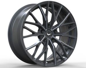 BARRACUDA PROJECT 3.0 Mattblack Puresports gefräst Felge 10x20 - 20 Zoll 5x110 Lochkreis
