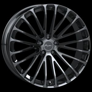 Breyton Race LS Glossy black Wheel 10,0 X 20 - 20 inch 5x120 bold circle