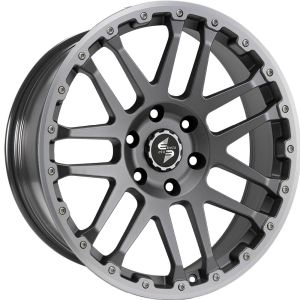 ETABETA COMBAT CV Anthracite matt lip + cap pol. Wheel 7x17 - 17 inch 5x118 bold circle