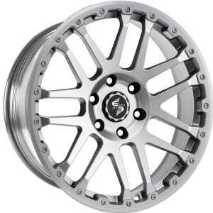 Etabeta COMBAT CV Silver matt lip + cap pol. Wheel 8x18 - 18 inch 5x160 bold circle