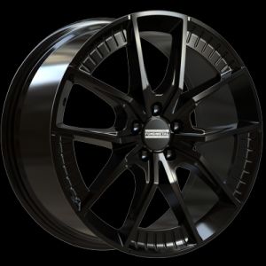 Fondmetal Elatha glänzend schwarz Felge 9x20 - 20 Zoll 5x112 Lochkreis