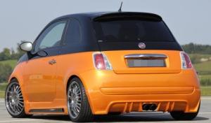 Heckansatz Rieger-Tuning passend für Fiat 500