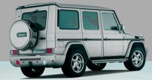 Lorinser rear bumper with parktronic  fits for Mercedes G-Klasse