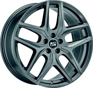 MSW 40 GLOSS GUN METAL Felge 7x17 - 17 Zoll 5x112 Lochkreis