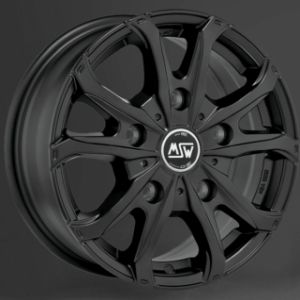 MSW 48 VAN MATT BLACK Wheel 7x17 - 17 inch 5x130 bold circle