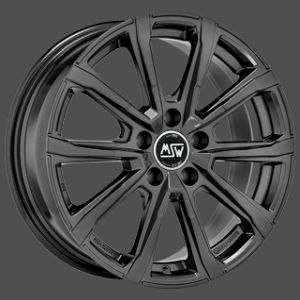 MSW 79 GLOSS DARK GREY Wheel 7x17 - 17 inch 5x100 bold circle