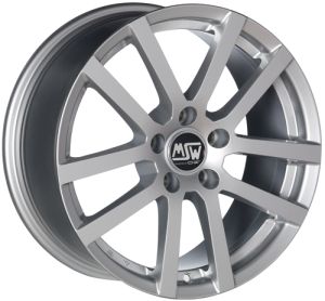 MSW 22 Silber Felge 8x17 - 17 Zoll 5x114,3 Lochkreis