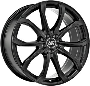 MSW 48 MATT BLACK Wheel 7,5x17 - 17 inch 5x110 bold circle