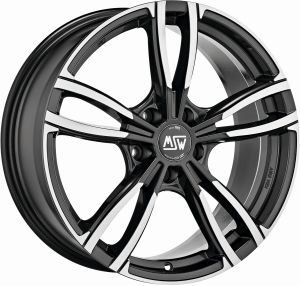 MSW 73 GLOSS D.GREY F.P. Wheel 7,5x17 - 17 inch 5x120 bold circle