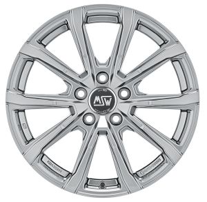 MSW 79 FULL SILVER Wheel 7x17 - 17 inch 5x100 bold circle