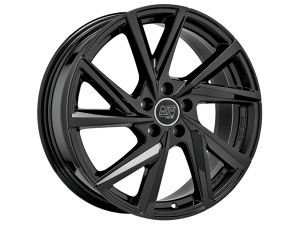 MSW 80/5 GLOSS BLACK Wheel 7x17 - 17 inch 5x100 bold circle