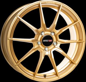 MoTec MCR2-Ultralight Gold Glossy Felge 8.0x19 - 19 Zoll 5x112 Lochkreis