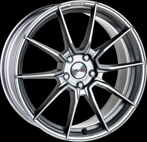 MoTec MCR2-Ultralight Light Grey D5 Wheel 8.0x18 - 18 inch 5x112 bolt circle
