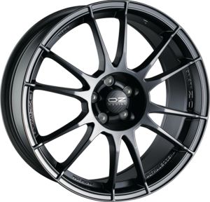OZ ULTRALEGGERA matt schwarz Felge 7x15 - 15 Zoll 4x108 Lochkreis