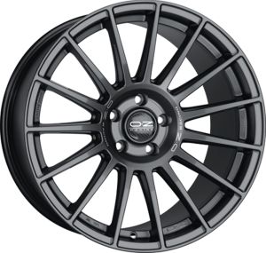 OZ SUPERTURISMO DAKAR matt graphit + silber Schriftzug Felge 9x21 - 21 Zoll 5x120 Lochkreis