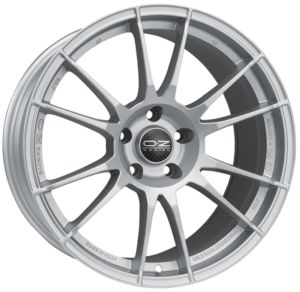 OZ ULTRALEGGERA HLT matt RACE silber Felge 8x19 - 19 Zoll 5x100 Lochkreis