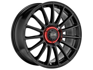 OZ SUPERTURISMO EVOLUZIONE GLOSS BLACK+RED LET. Felge 8,5x19 - 19 Zoll 5x114,3 Lochkreis