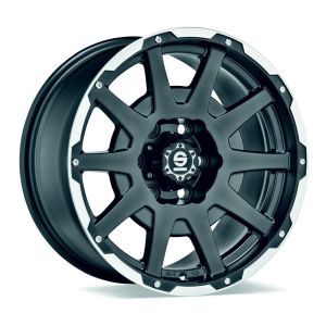 Sparco SPARCO DAKAR MATT BL. LIP P.+RIV. Wheel 7,5x17 - 17 inch 5x100 bolt circle