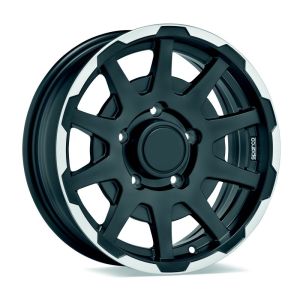 Sparco SPARCO DAKAR MATT BLACK LIP POLISHED Felge 5,5x16 - 16 Zoll 5x139,7 Lochkreis