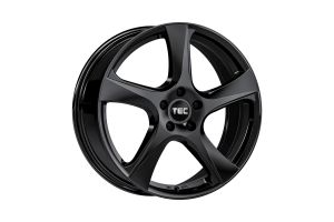 TEC AS5 Gloss black Wheel 7x17 - 17 inch 4x108 bolt circle