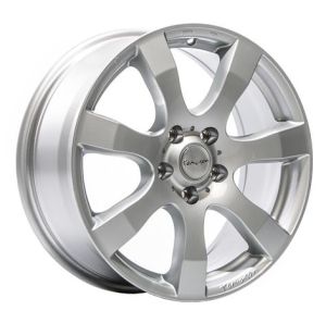 Tomason TN3F silber lackiert Felge 6.5x16 - 16 Zoll 6x130 Lochkreis