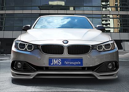 JMS Exklusiv Line Coupe/Cabrio/Grand Coupe Frontlippe mit integriertem Diffusor mittig passend für BMW F36