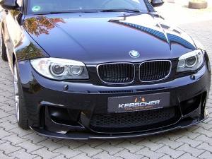 front splitter real carbon Kerscher tuning for original front bumper E82 M-Coupe fits for BMW E81 / E82 / E87 / E88