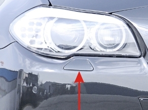 mounting kit for front bumper KF10 with headlight washer fits for BMW F10/F11