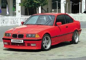 Front lip spoiler for Series Kerscher Tuning fits for BMW E36