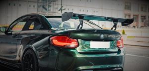 Aerodynamics rear wing Race 140cm Carbon classic fits for BMW M2 F87