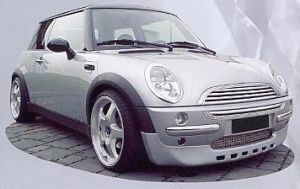JMS Frontlippe Racelook  passend für BMW Mini R50/52/53