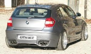 rear apron KM1 E87/87LCI Kerscher Tuning fits for BMW E81 / E82 / E87 / E88