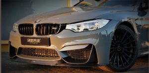 Aerodynamics Frontspoiler Carbon L passend für BMW M3 M4 F80/F82/83