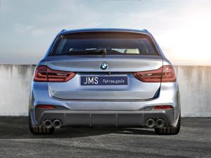 JMS Heckdiffusor mit Finnen M-Technik passend für BMW G30/31