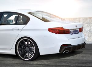 JMS Heckdiffusor mit Finnen M-Technik passend für BMW G30/31