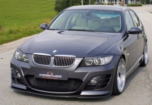 Frontstoßstange Spirit 3 Limousine/Touring (auch für Scheinwerferreinigung) Kerscher Tuning passend für BMW E90 / E91