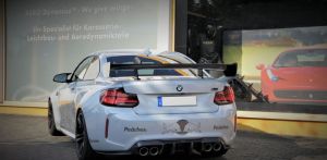 Aerodynamics rear wing Race 150cm Carbon fits for BMW M2 F87