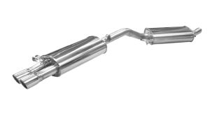BN Pipes Audi 100 C4 Vor- und Endschalldaempfer ab Kat