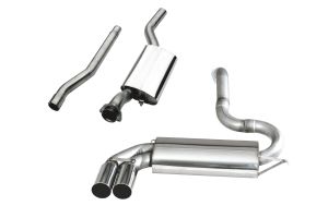 BN Pipes Audi 89Q Auspuffanlage ab Kat für 1,8 - 2,3
