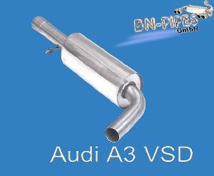 BN Pipes Audi A3 8L Vorschalldaempfer
