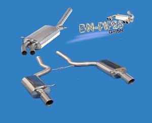 BN Pipes Audi A4 B6/B7 cat back system
