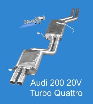 BN Pipes Audi 44Q Auspuffanlage ab Kat