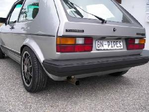 BN Pipes VW Golf 1 Auspuffanlage ab Kat